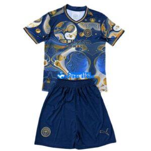 Maglia Manchester City Concept Calcio 2025/2026 Bambino Kit